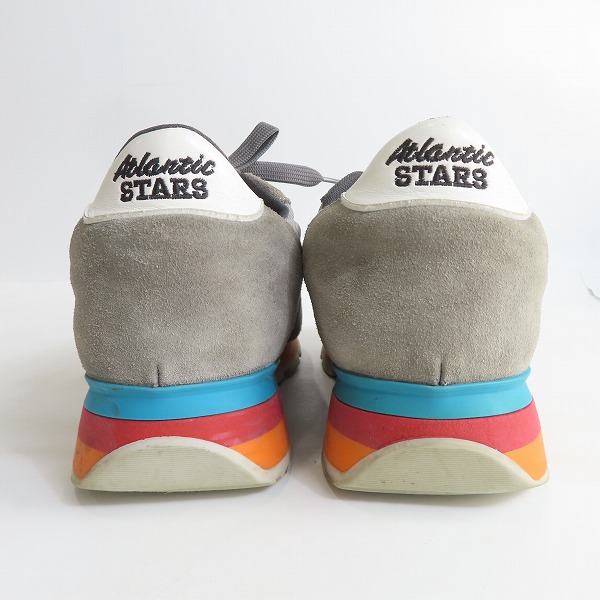 実際に弊社で買取させて頂いたATLANTIC STARS/アトランティックスターズ スニーカー グレー系/43の画像 1枚目