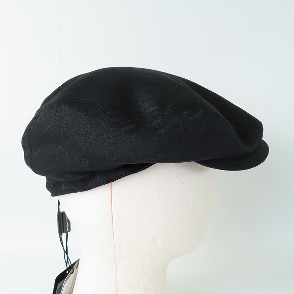 実際に弊社で買取させて頂いた【JPタグ/未使用】DOLCE&GABBANA/ドルチェ＆ガッバーナ/ドルガバ BAKER BOY HAT ハンチングキャップ GH587A-FJ2BM/58の画像 3枚目