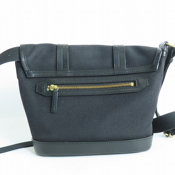 実際に弊社で買取させて頂いた土屋鞄製造所/ツチヤカバン キャンバス×レザー ショルダーバッグの画像 1枚目