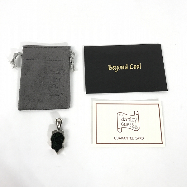 実際に弊社で買取させて頂いた【ギャラ付き】STANLEY GUESS/スタンリーゲス ウッド ギターペンダントトップの画像 7枚目