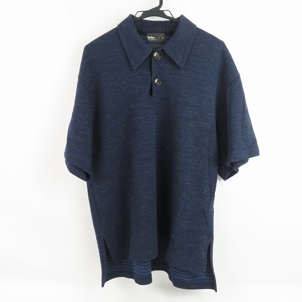 実際に弊社で買取させて頂いたkolor/カラー 20AW 半袖ポロシャツ 20WCM-T08206/2