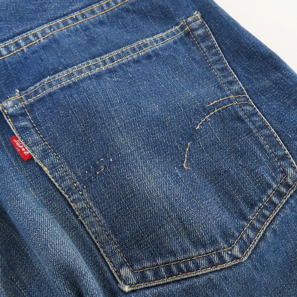 実際に弊社で買取させて頂いたLevis/リーバイス 刻印K/グリッパージップ ヴィンテージ/ビンテージ デニムパンツの画像 8枚目
