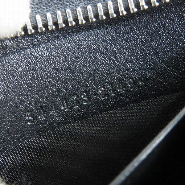 実際に弊社で買取させて頂いたGUCCI/グッチ ラウンドファスナー長財布 マイクログッチウォレット 544473の画像 5枚目