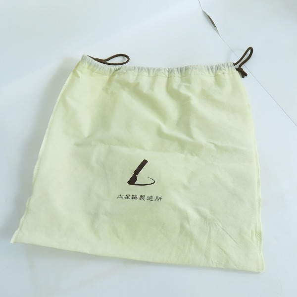 実際に弊社で買取させて頂いた土屋鞄製造所/ツチヤカバン キャンバス×レザー ショルダーバッグの画像 9枚目