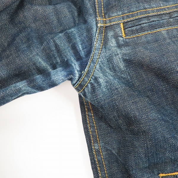 実際に弊社で買取させて頂いたCRIMIE/クライミー デニムジャケット Mの画像 5枚目