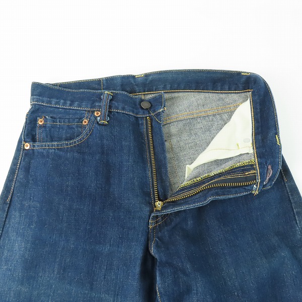 実際に弊社で買取させて頂いたLEVI'S/リーバイス 505 ストレート デニムパンツ 505-0217 W30 L34の画像 2枚目