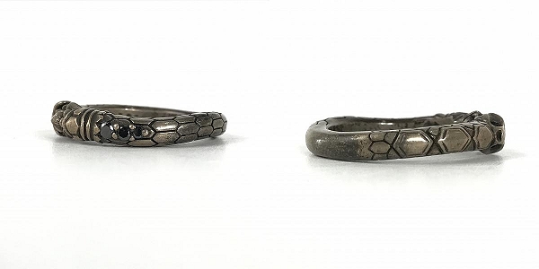 実際に弊社で買取させて頂いた【ギャラ付き】Bloody Mary/ブラッディマリー 四神 - 玄武 リング 11号の画像 3枚目