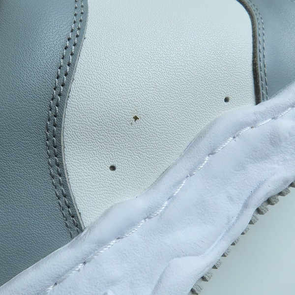 実際に弊社で買取させて頂いたMaisonMIHARA YASUHIRO/メゾンミハラヤスヒロ 23SS WAYNE/ウェイン オリジナルソール スニーカー A08FW706/44の画像 6枚目