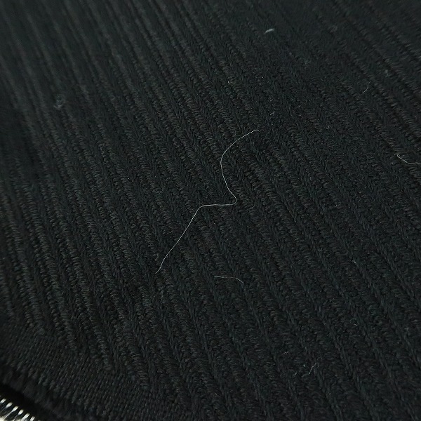 実際に弊社で買取させて頂いたGUCCI/グッチ ウール/シルク フリンジ マフラーの画像 9枚目