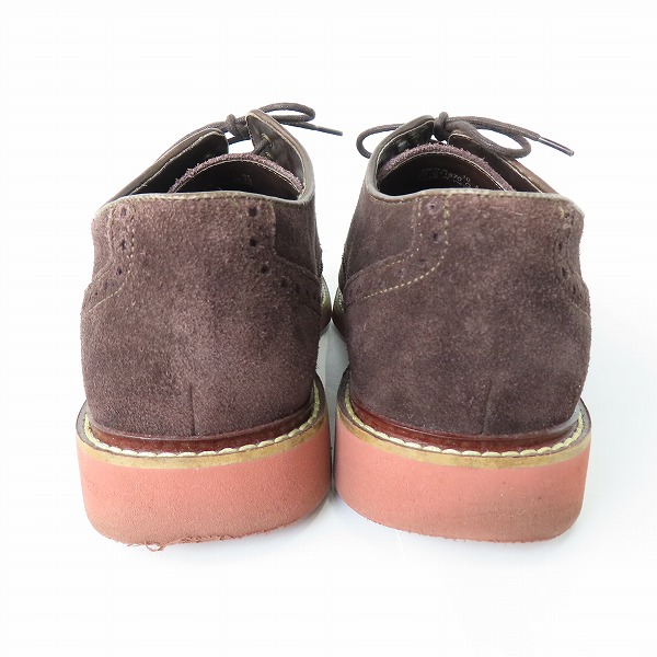 実際に弊社で買取させて頂いたCOLE HAAN/コールハーン スエード ウイングチップ シューズ C11870 G13/10Mの画像 1枚目