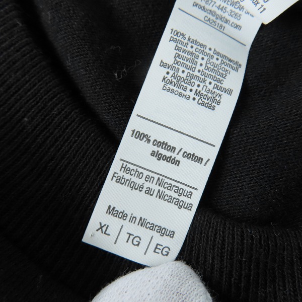 実際に弊社で買取させて頂いた(2)TENDERLOIN/テンダーロイン LONG SLEEVE TEE 2D プリント長袖Tシャツ/XLの画像 4枚目