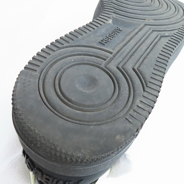 実際に弊社で買取させて頂いたNIKE×AMBUSH/ナイキ×アンブッシュ AIR FORCE 1 LOW SP/エア フォース 1 ロー スペシャル ブラック DV3464-001/26.5の画像 6枚目