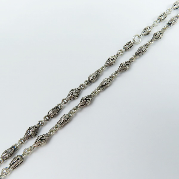 実際に弊社で買取させて頂いたBloody Mary/ブラッディマリー アカンサス ネックレス チェーンの画像 3枚目