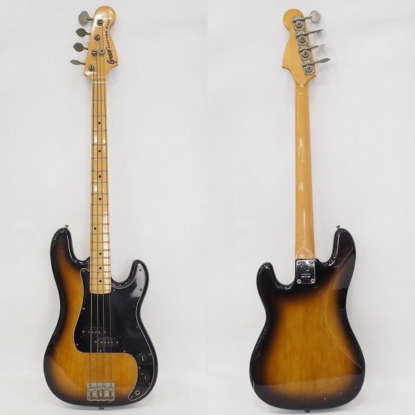 実際に弊社で買取させて頂いた★【難有り】Greco/グレコ ELECTRIC BASS プレシジョンベースType 4弦エレキベース 1978年製 ジャパンビンテージの画像 1枚目
