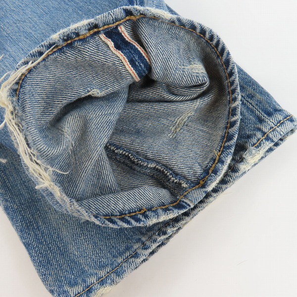実際に弊社で買取させて頂いたNIRVANA × HYSTERIC GLAMOUR ニルヴァーナ×ヒステリックグラマー デニムパンツ 0294AP06/30の画像 6枚目