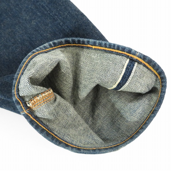 実際に弊社で買取させて頂いたEVISU/エヴィス Lot.2001 NO.2 白カモメ デニムパンツ/ジーンズ/36×35の画像 6枚目