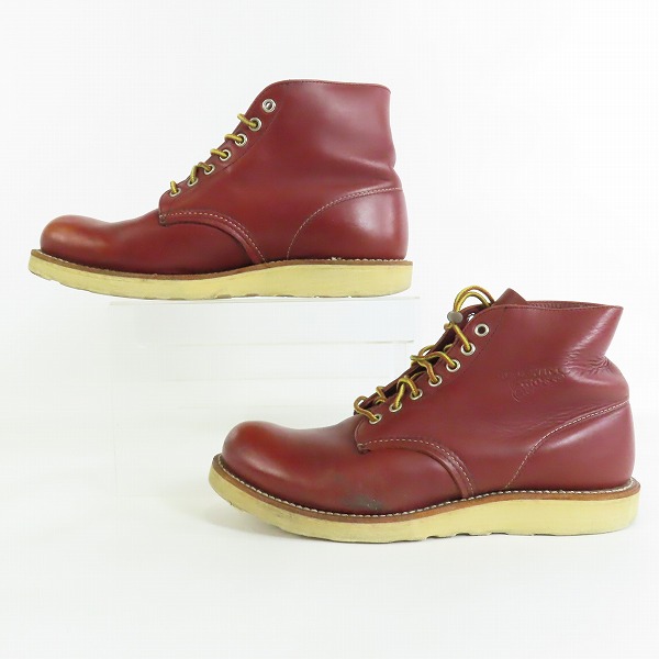 実際に弊社で買取させて頂いたRED WING/レッドウィング プレーントゥ ブーツ 9105/9の画像 3枚目