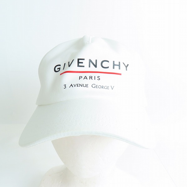 実際に弊社で買取させて頂いたGIVENCHY/ジバンシィ ロゴプリントベースボールキャップ H21043/56の画像 1枚目