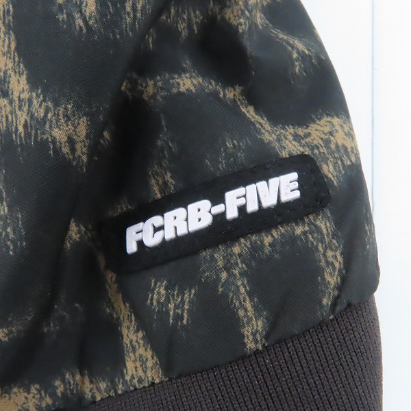 実際に弊社で買取させて頂いたNIKE×F.C.R.B./ナイキ×エフシーレアルブリストル WARM UP JACKET/レオパード パーカー 396349-710/Sの画像 7枚目