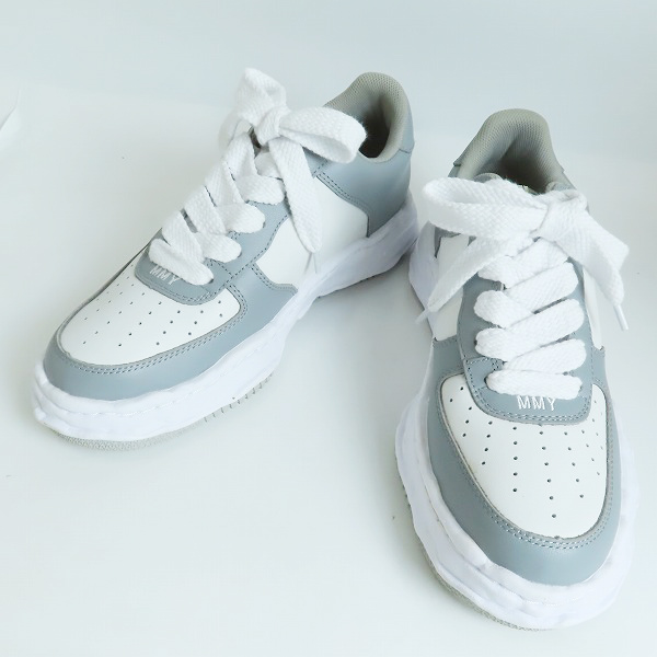 実際に弊社で買取させて頂いたMaisonMIHARA YASUHIRO/メゾンミハラヤスヒロ 23SS WAYNE/ウェイン オリジナルソール スニーカー A08FW706/44