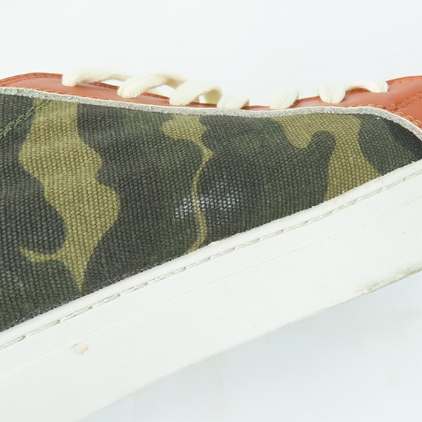 実際に弊社で買取させて頂いたHYDROGEN/ハイドロゲン 迷彩/カモフラ スニーカー A202/44の画像 9枚目