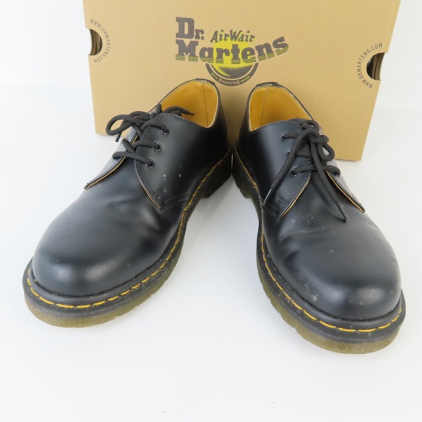 実際に弊社で買取させて頂いたDr.Martens/ドクターマーチン 3EYE BOOTS 3ホールブーツ ブラック 1461/11838002 /UK9