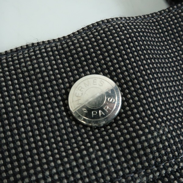実際に弊社で買取させて頂いたHERMES/エルメス エールラインMM キャンバス トートバッグ/ハンドバッグの画像 6枚目