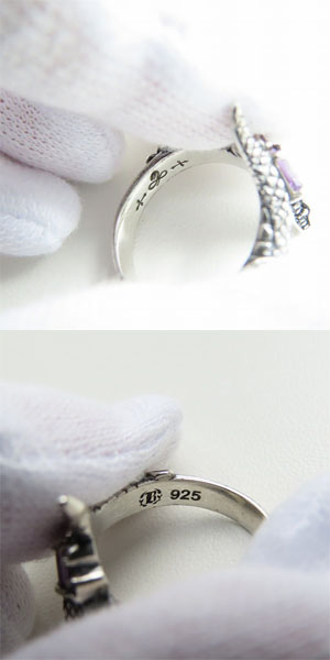 実際に弊社で買取させて頂いたBizarre/ビザール Ouroboros Collection Eternal/エターナルシルバーリング スネーク/蛇 10号の画像 6枚目