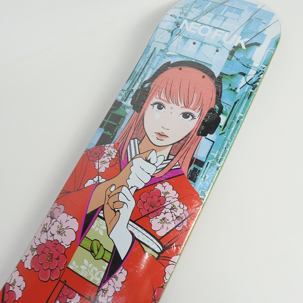 実際に弊社で買取させて頂いた【未使用】Backsideworks/バックサイドワークス NEOFUK 退魔デッキ スケートボードデッキの画像 4枚目