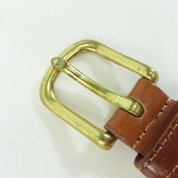 実際に弊社で買取させて頂いたCOACH/コーチ レザー切替 ベルト 3810 32-80cmの画像 1枚目