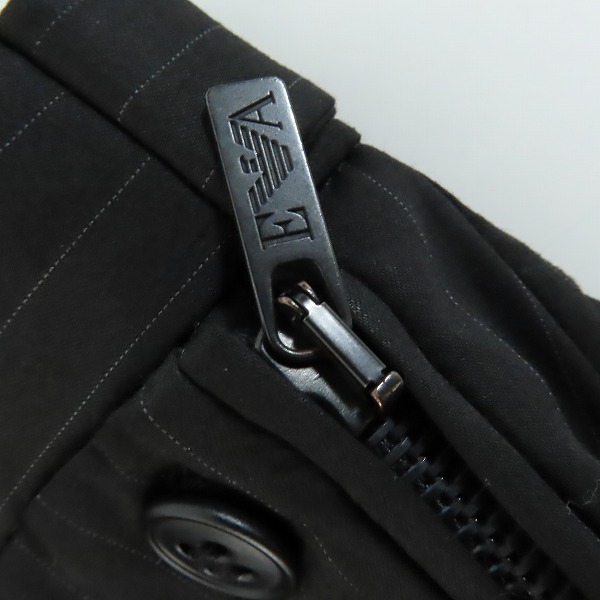 実際に弊社で買取させて頂いたEMPORIO ARMANI/エンポリオアルマーニ JUDE LINE ジップポケット スラックスパンツ ストライプ G1P720 G1122/46の画像 7枚目