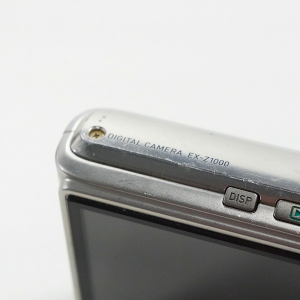 実際に弊社で買取させて頂いたCASIO/カシオ EX-Z1000 EXILIM エクシリム コンパクトデジタルカメラ 動作未確認の画像 5枚目