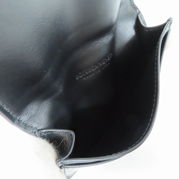 実際に弊社で買取させて頂いたBOTTEGA VENETA/ボッテガヴェネタ マキシ イントレチャート カードケース/名刺入れの画像 5枚目