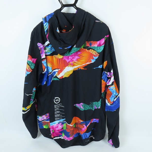 実際に弊社で買取させて頂いた【未使用】Y-3/ワイスリー 22SS フラワープリントウィンドブレーカー HG8851-APPS22/Mの画像 1枚目