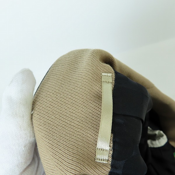 実際に弊社で買取させて頂いたTOMORROWLAND/トゥモローランド ウール 2Bテーラードジャケット/44の画像 6枚目