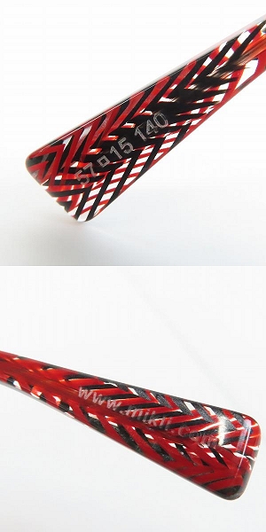 実際に弊社で買取させて頂いたalain mikli/アランミクリ Puzzle/パズル 度入り眼鏡/メガネフレーム/アイウェア A03018 4110の画像 6枚目