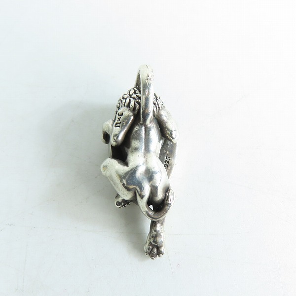 実際に弊社で買取させて頂いたJustin Davis/ジャスティンデイビス J×U Regal Lion Pendant/リーガルライオン ペンダント SPJ523の画像 4枚目