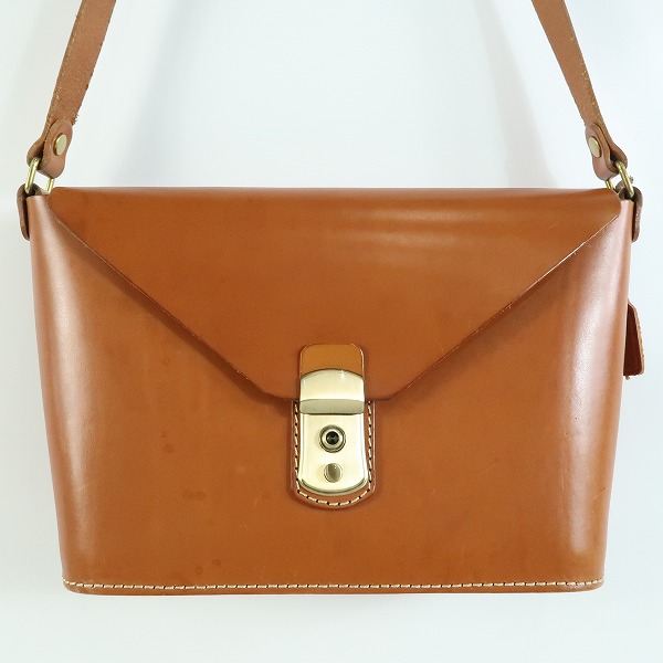 実際に弊社で買取させて頂いたHERZ/ヘルツ レザー ショルダーバッグ ブラウン