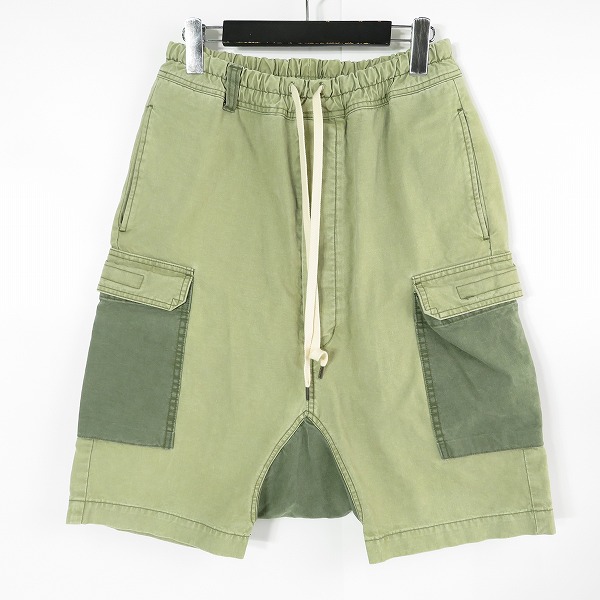 実際に弊社で買取させて頂いたBACKLASH/バックラッシュ USA-COTTON STONE WASHED STITCHES SARROUEL SHORTS ハーフパンツ 1988/M