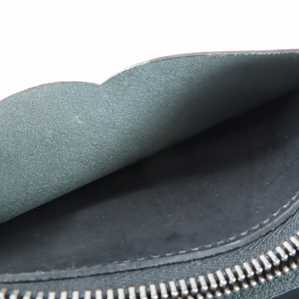 実際に弊社で買取させて頂いたFUNNY/ファニー CORDOVAN/コードバン ブラック 長財布の画像 8枚目