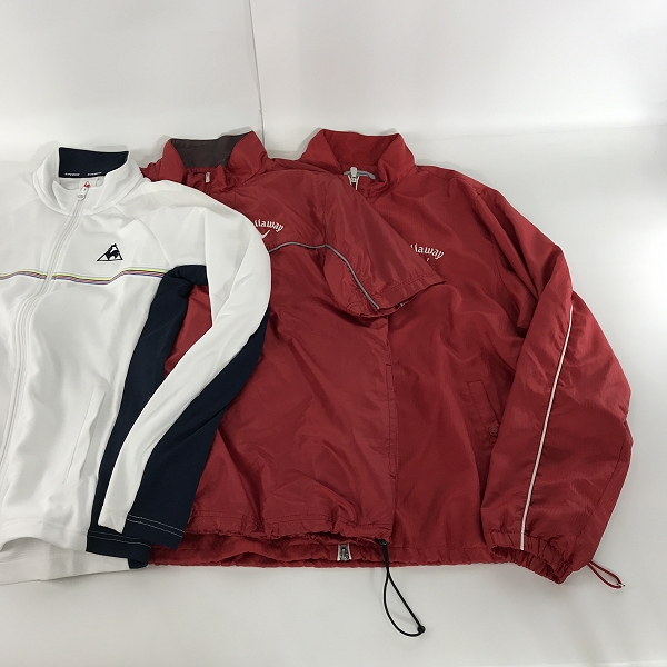 実際に弊社で買取させて頂いた【おまとめ】Callaway/キャロウェイ le coq sportif/ルコックスポルティフ ゴルフウェア/トレーニングウェア