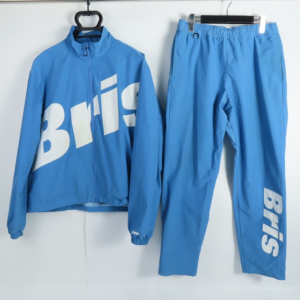 実際に弊社で買取させて頂いたF.C.Real Bristo/lF.C.レアルブリストル セットアップ ジャケット/パンツ ブルー FCRB-220051/FCRB-220052/M