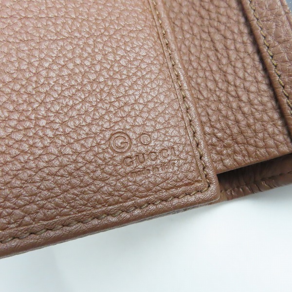 実際に弊社で買取させて頂いたGUCCI/グッチ インター レザー 二つ折り 財布 の画像 5枚目