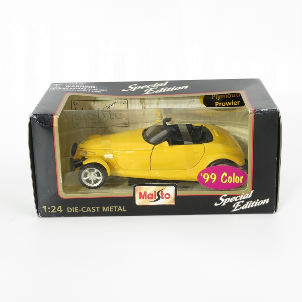 実際に弊社で買取させて頂いたMaisto/マイスト 1/24 Plymouth Prowler/ クライスラー プロウラー プリムス ’99 カラー ミニカー