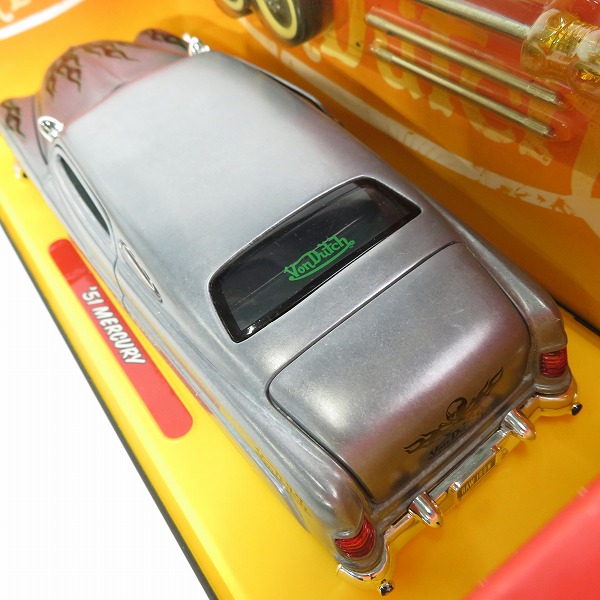 実際に弊社で買取させて頂いたJada toys/ジェイダトイズ 1/24 Von Dutch Garage '51 MERCURY マーキュリー ホットロッド ミニカーの画像 3枚目