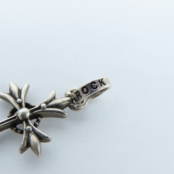 実際に弊社で買取させて頂いた【ギャラ付き】ROCK'N ROYAL/ロックンロイヤル ROYAL ORDER/ロイヤルオーダー クロス ペンダントの画像 4枚目