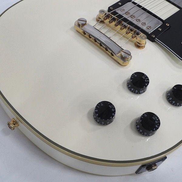 実際に弊社で買取させて頂いた★Epiphone/エピフォン Les Paul Custom Pro/レスポールカスタム プロ コイルタップ＆フェイズ搭載 ハードケース付の画像 5枚目