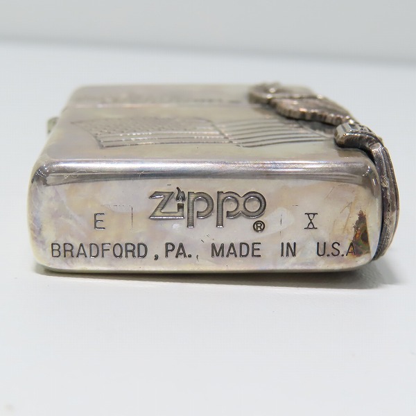 実際に弊社で買取させて頂いたZIPPO/ジッポー HARLEY DAVIDSON/ハーレーダビッドソン サイドメタル 94年製の画像 2枚目