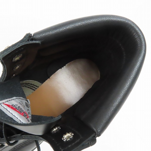 実際に弊社で買取させて頂いたRED WING/レッドウィング SUPERSOLE MOC TOE/スーパーソール モックトゥブーツ 8133/9Eの画像 4枚目
