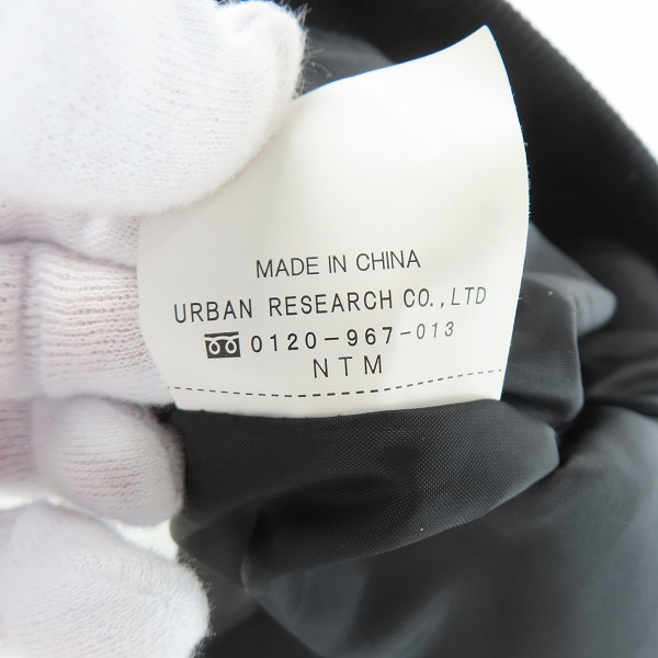 実際に弊社で買取させて頂いたURBAN RESEARCH/アーバンリサーチ ジャケット ブルゾン WH87-17M018/40の画像 4枚目